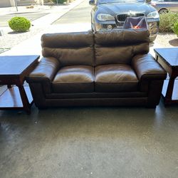 Leather Couches 
