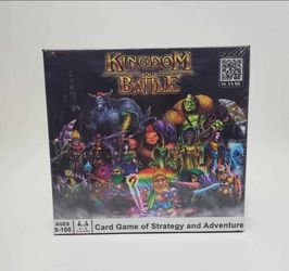 KINGDOM BATTLE Card Game of Strategy and Adventure- NEW