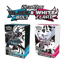 Pokemon Black Bolt & White Flare Booster bundles