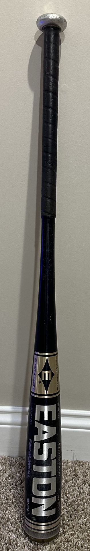Easton Baseball Bat BX1 Ultra Light Natural Pro Balance 34.5" 29.5 oz 2 5/8" DIA