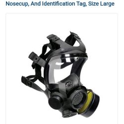 2 New-in-box MSA advantage 1000 gas masks size LARGE (Item# 813861) with canisters for Sale