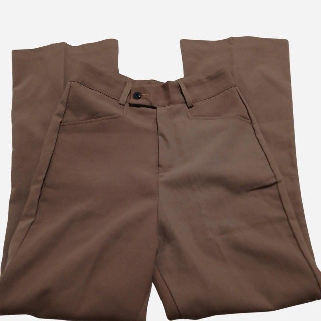Forever 21 Brown Pleated Pants