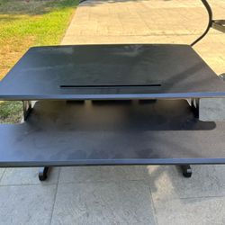 Adjustable Tabletop Standing Desk (Like New) 