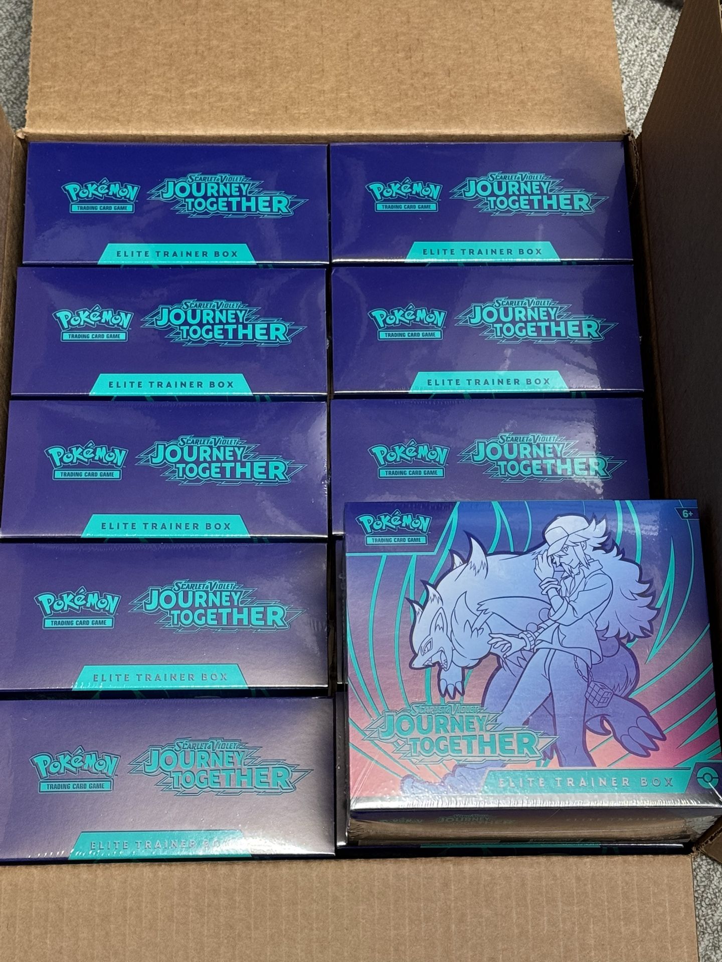 Pokemon Journey Together Sealed ETB Case