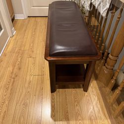 Wooden End-of-Bed Bench/ Entryway Bench
