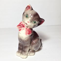 Royal Copley Cat Figurine 8" Vintage 1950's