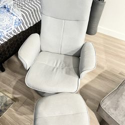 Chair And Ottoman 