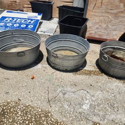 Galvanized Foot Tubs