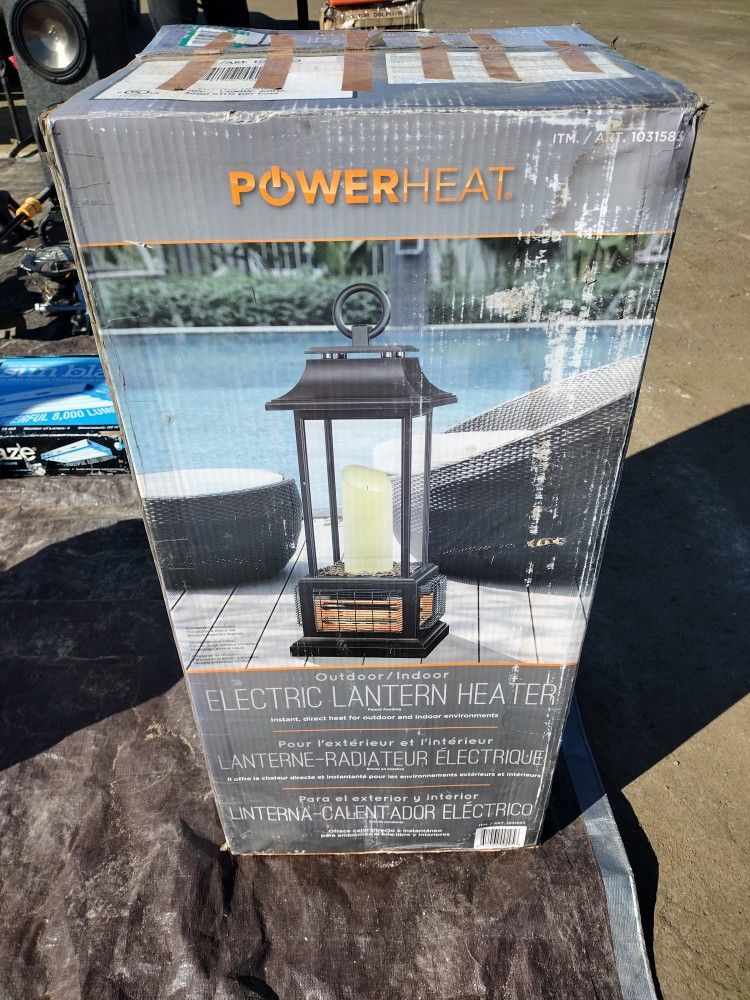 Electric Heater Lantern