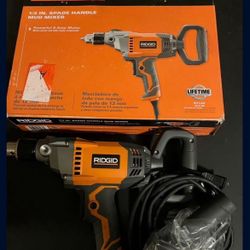 Ridgid 1/2 Spade Handle Mud Mixer 