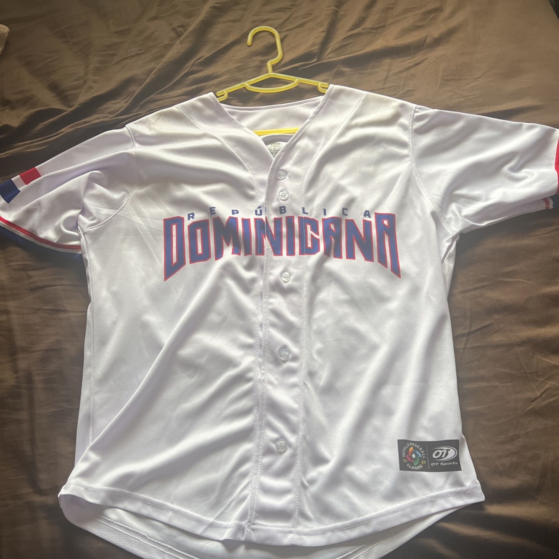 Selling Dominican Republic WBC Jersey - Size Large for Sale in St.  Petersburg, FL - OfferUp