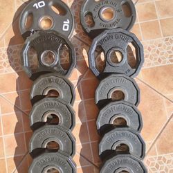 Weights 2" Iron Grip 4x10 ....8x5