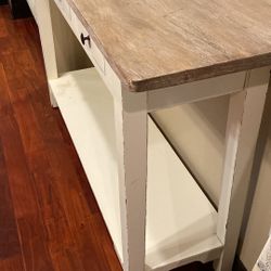 Solid Wood Entry/couch Table