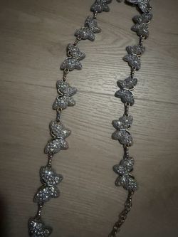 Butterfly chain belt