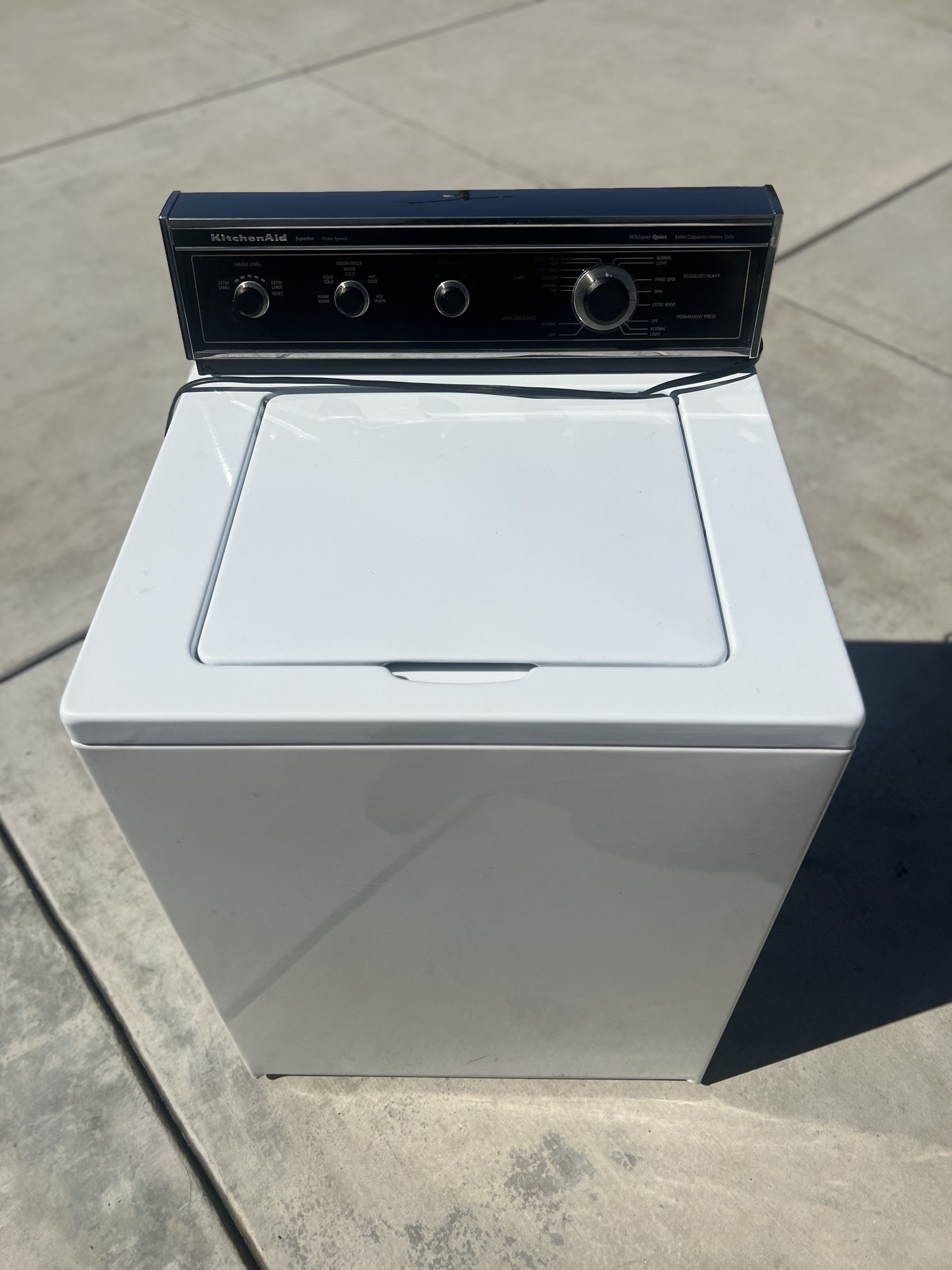 Kitchen Aid Washer Large Capacity 100% Working Comes With Warranty!