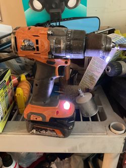 Single RIDGID DRILL
