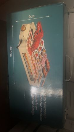 Multi-Functional Double Layer Barbecue Machine