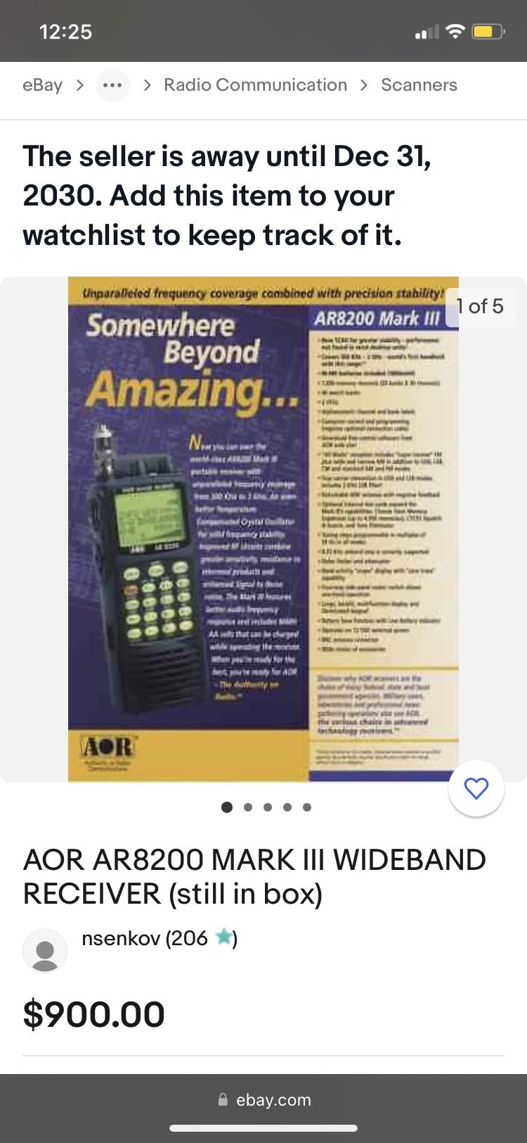 AOR AR 8200 MK3
