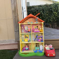 Peppa Pig House And Car
