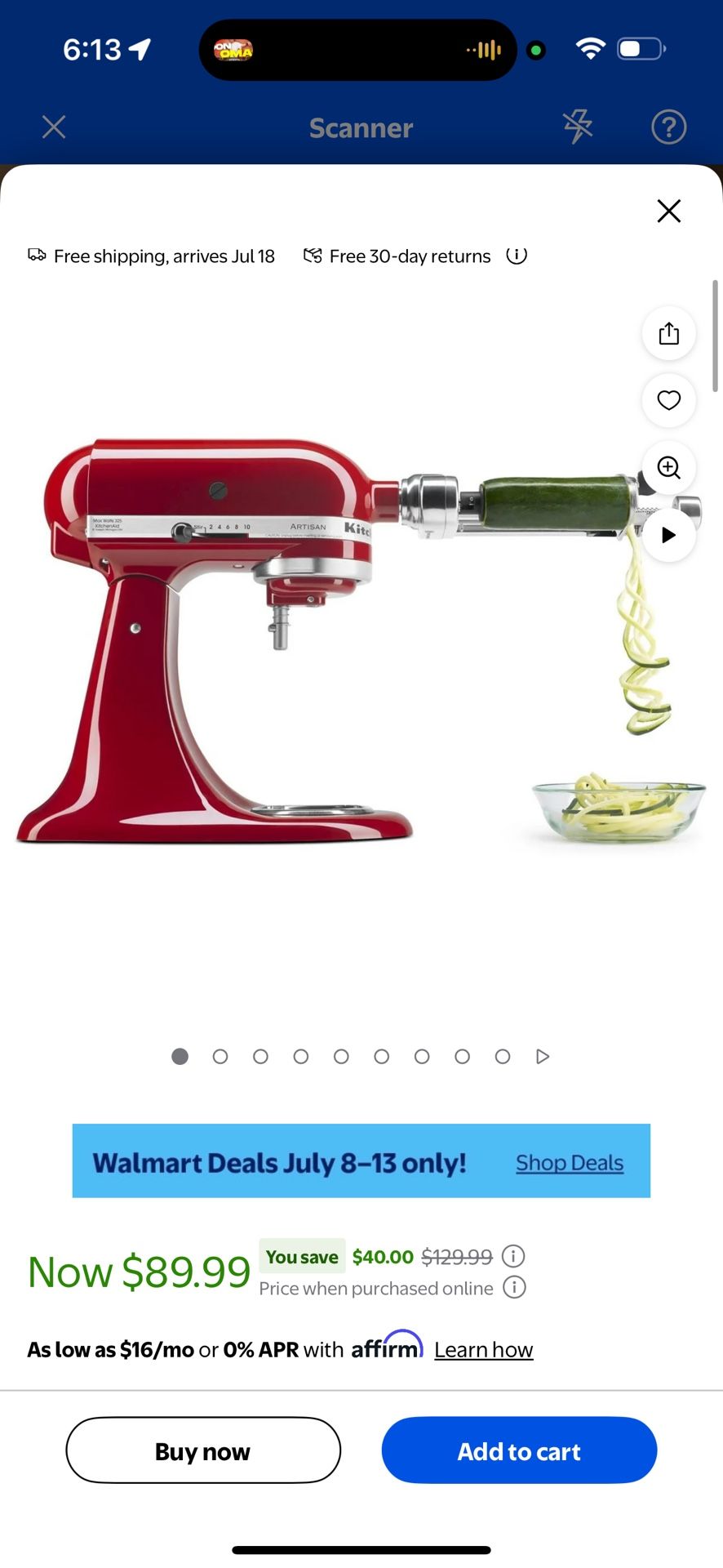 Kitchen Aid Mixer