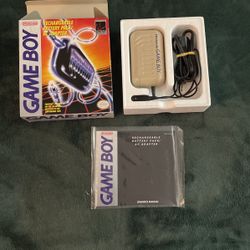 Gameboy Rechargeable Battery Pack Complete In Box