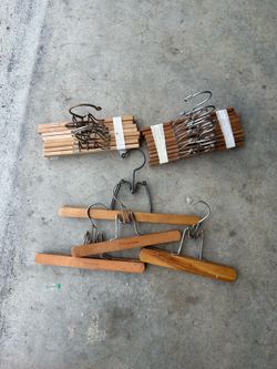 Vintage pant hangers