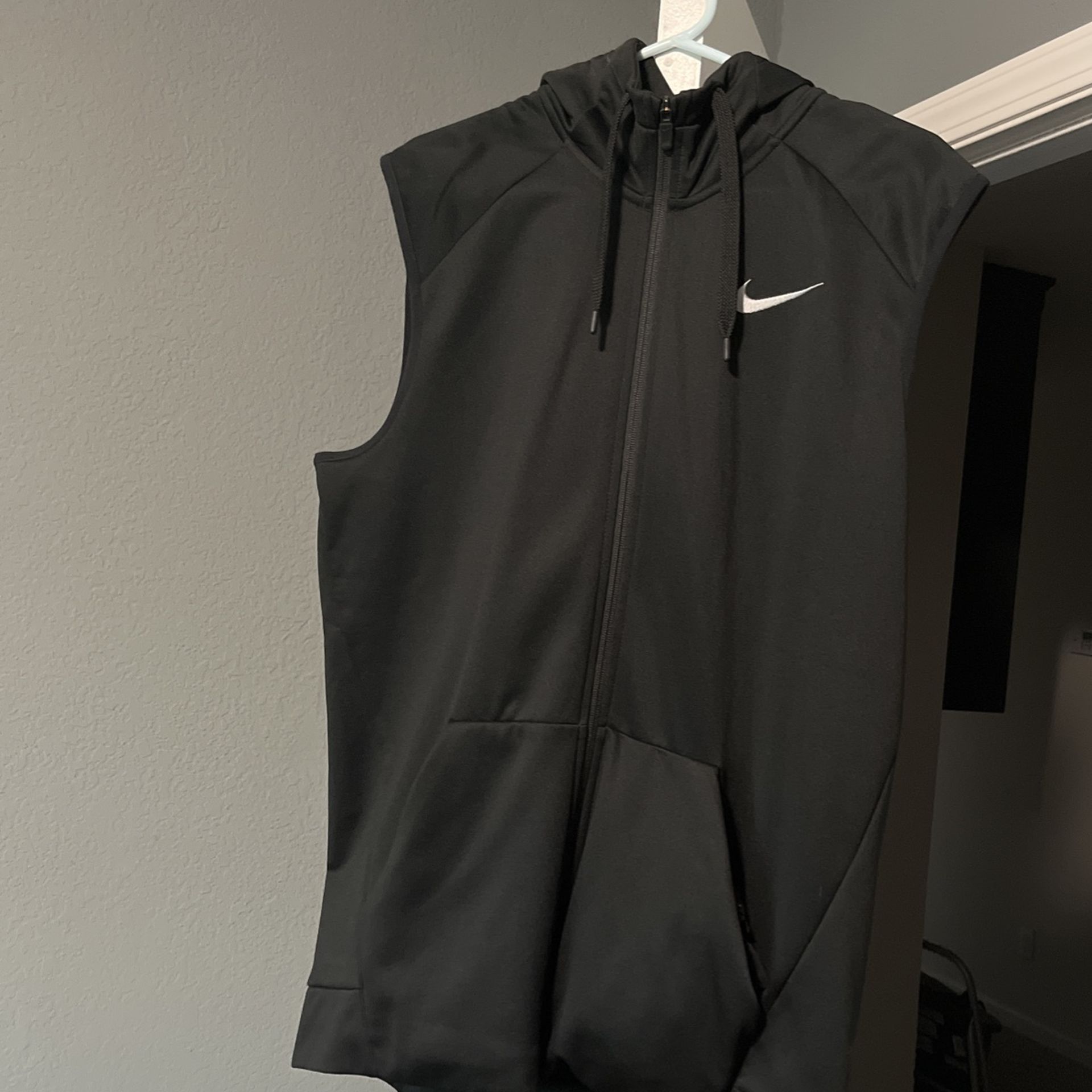 Sleeveless Nike Swoosh Hoodie