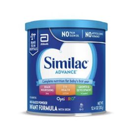 Similac advance 12.4 oz baby formula