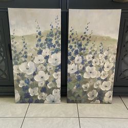 2 Canvas Wall Decor