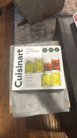 Cuisinart 12-Piece Drinking Glass Set