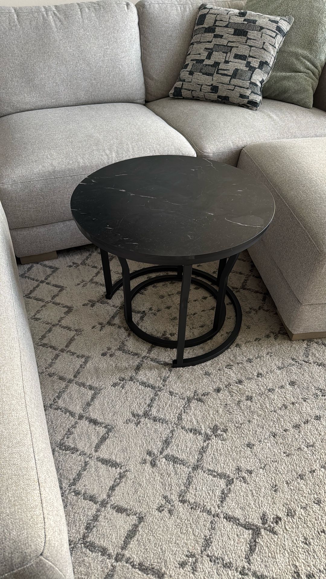 2 - Piece Nesting Coffee Table Set - Great Condition
