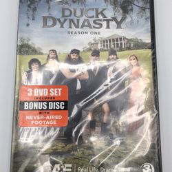 Sealed Brand New Duck Dynasty TV Show Season One DVD 3-Disc Set