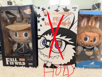 New w Box-The monster Labubu plush dolls