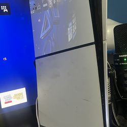 PS5 Slim Digital Edition – Like New, All Accessories Included