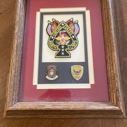 Desert Shield / Storm Pin And Patch Collection
