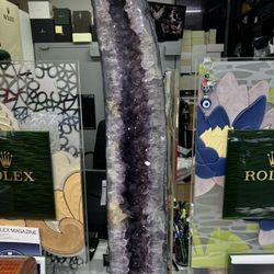 Beautiful Amethyst Geode Nodule Decor