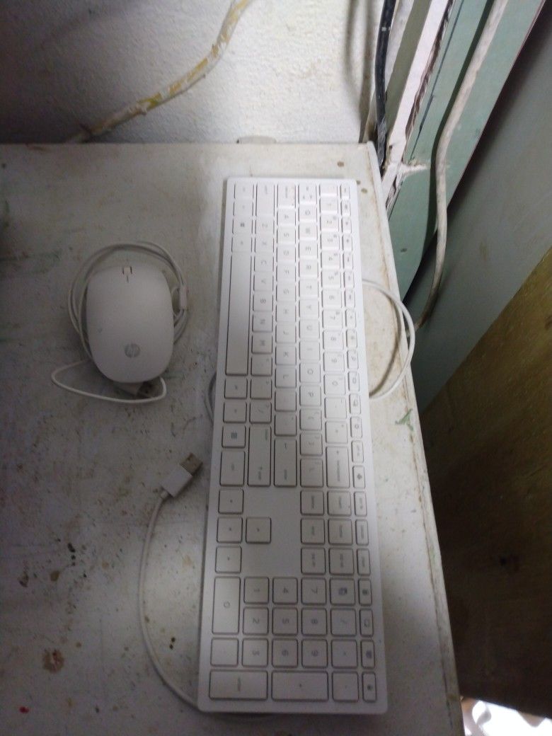 Hp Lifestyle Wired Mouse And Keyboard