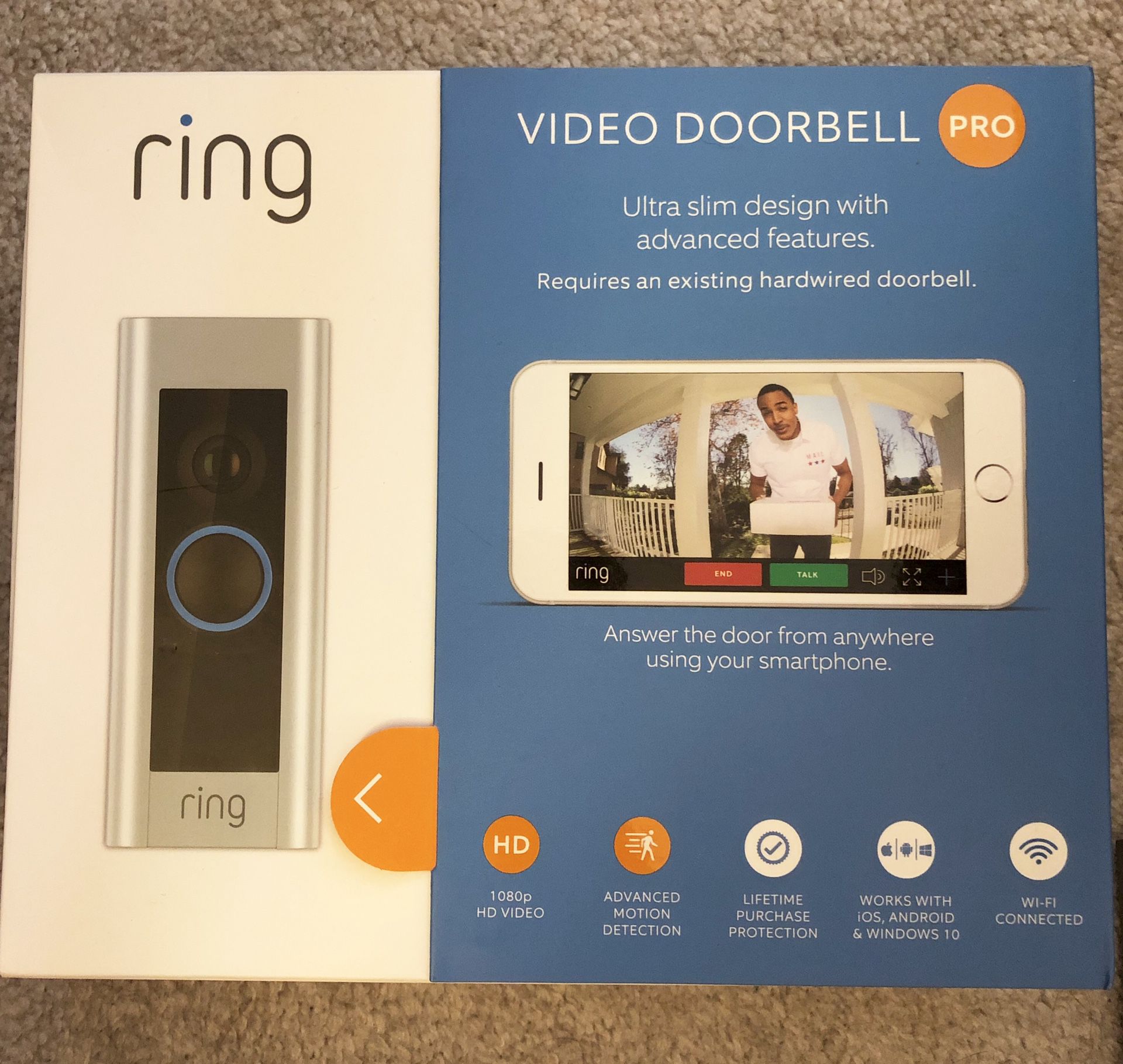 Brand new Ring video doorbell Pro