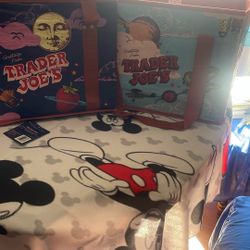 Trader Joe’s Standup Collapsible Grocery Tote Bag