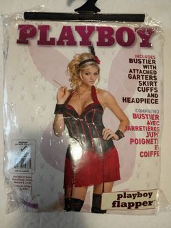 PLAYBOY~ Flapper Halloween Costume-M