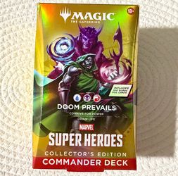 MTG Marvel Super Heroes Collector's Edition Commander Deck Doom Prevails PRESALE