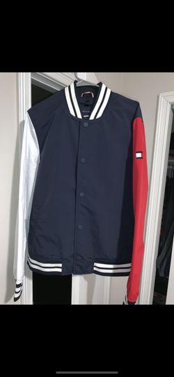 Tommy Hilfiger Letterman Jacket Sz Large