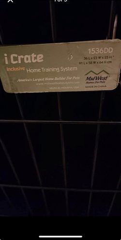 I Crate Folding Dog Crate