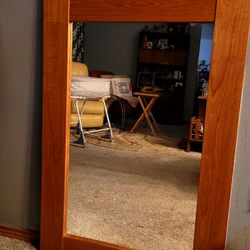 Vintage Pederson & Hansen Teak Mirror