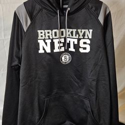 NBA Brand Mens Brooklyn Nets Basketball Hoodie Size 2XL