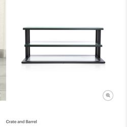 Crate And Barrel Media Console And Bookcase