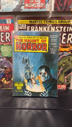 Marvel The Haunt of Horror Magazine June 1973