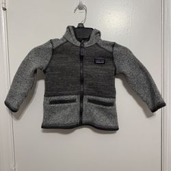 Patagonia Better Sweater Toddler Grey Size 12-18 M