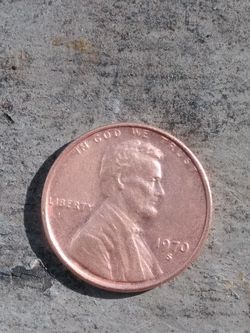 1970 S Penny, Small date