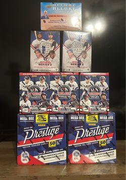 Trading Card Box Lot – Topps, Panini, Upper Deck